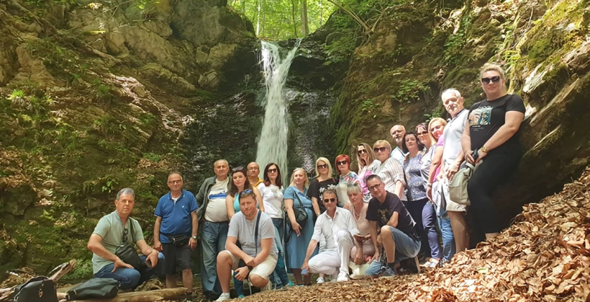 Институтот за национална географија на УТМС во организација на дводневниот теренски практикум на членовите на ЗПГМ „Проф. д-р Љубе Миленковски“ – Скопје